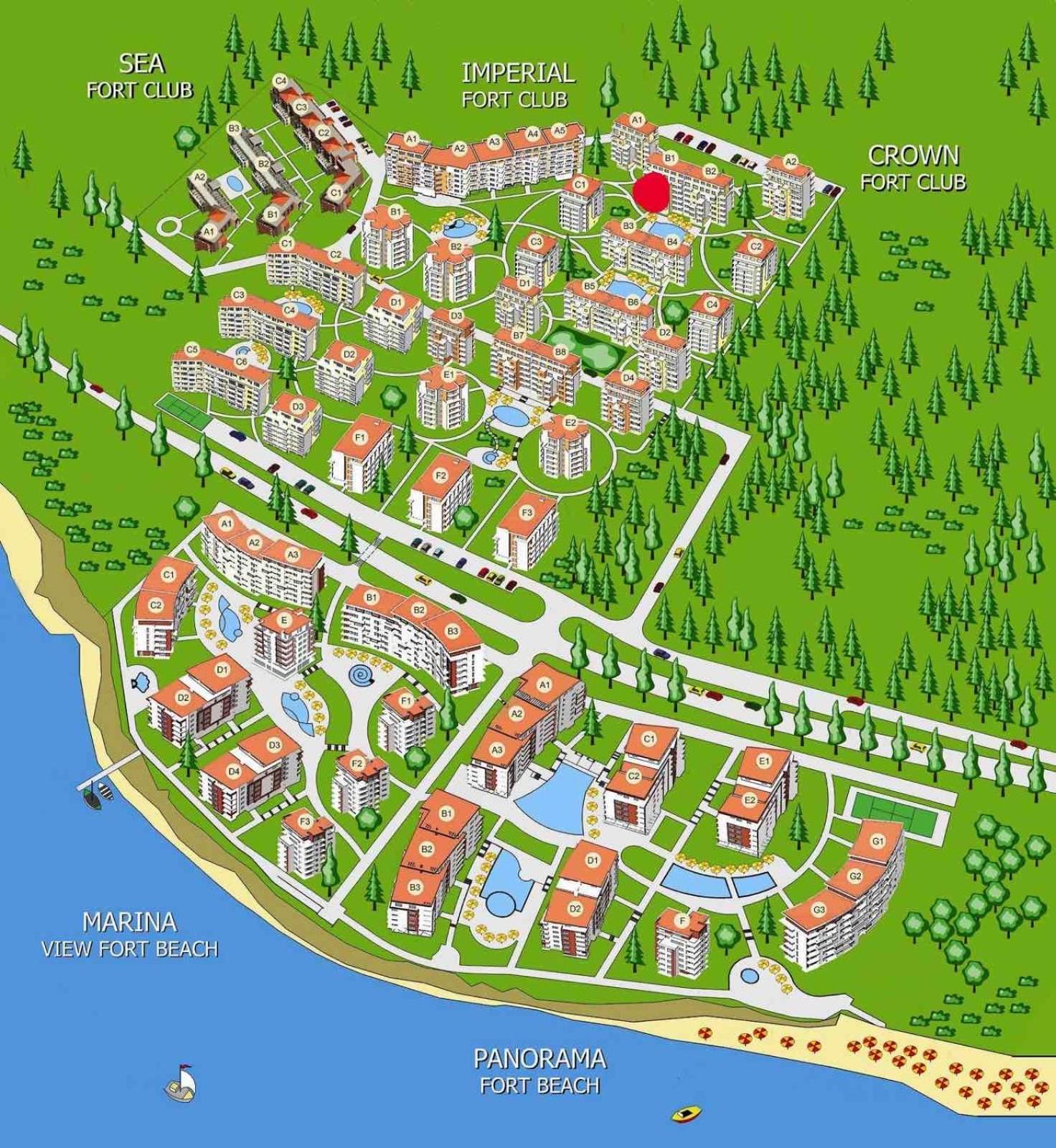 Sea View Panoramic Apartments, Fort Noks Crown Club สวิติ วลัส ห้อง รูปภาพ